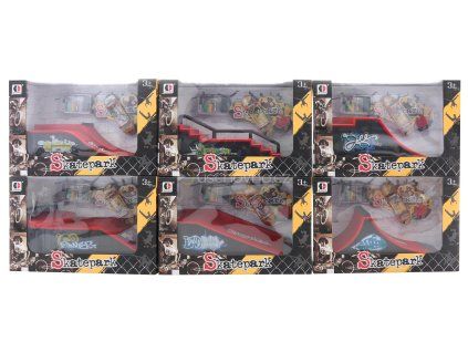 SKATEBOARD S RAMPOU V KR MIX 6 DRUHŮ   101942