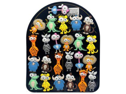MAGNETY DEKORAČNÍ GUMOVÉ ZOO PK19-61