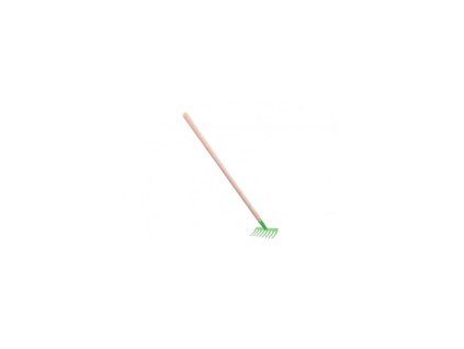 HRÁBĚ KOV/DŘEVO ZELENÉ 80CM   34540323