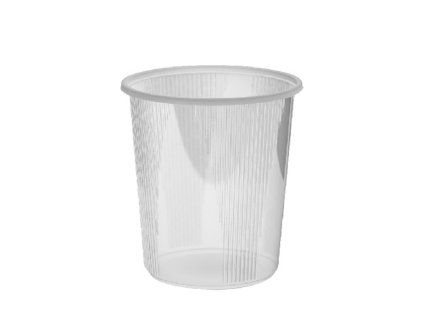 Miska plast kulatá 500ml 09.77450 + víčko 09.77400