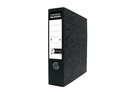 Pořadač závěsný A4 8cm Executive, černý hřbet 104534