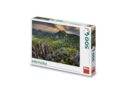 DINO PUZZLE 500 DÍLŮ SÚLOVSKÉ SKÁLY    502710