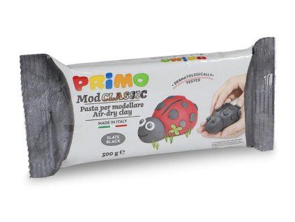 SAMOTVRDNOUCÍ HMOTA PASTEL 500G ČERNÁ M-286MOD500-800