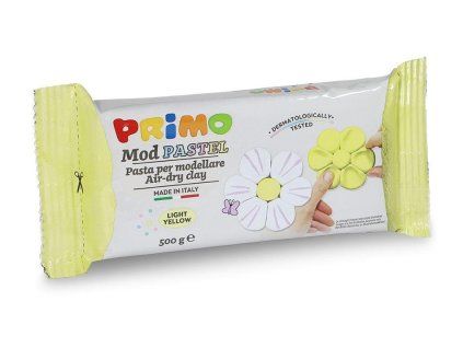 SAMOTVRDNOUCÍ HMOTA PASTEL 500G ŽLUTÁ M-285MOD500-212