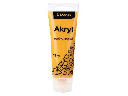 AKRYLOVÁ BARVA 75ML PASTEL ORANŽOVÁ E330245