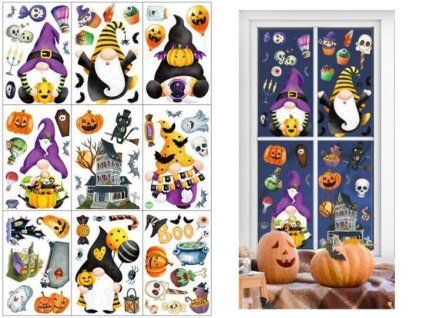 OKENNÍ DEKORACE HALLOWEEN 24423