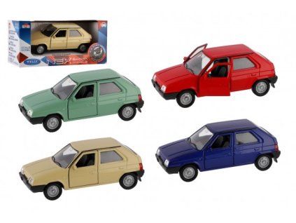 AUTO WELLY ŠKODA FAVORIT KOV/PLAST 11CM   23223380