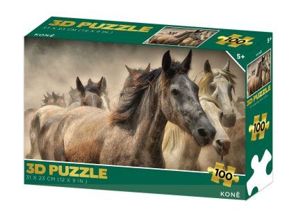 PUZZLE 3D KONĚ   206444