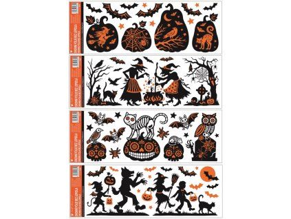 OKENNÍ FÓLIE HALLOWEEN GLITR 966