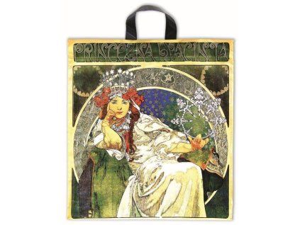 PE TAŠKA ALFONS MUCHA 44X48 PRINCEZNA HYACINTA 55P