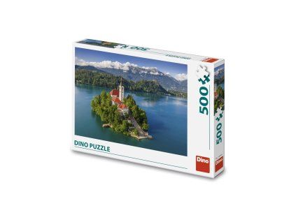 DINO PUZZLE 500 DÍLŮ JEZERO BLED   502901
