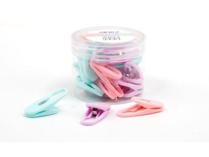 PLASTOVÝ KLIP 16KS NA DOKUMENTY PASTEL 13723/796030