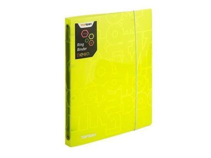 POŘADAČ 4-KROUŽKOVÝ A4 NEON ŽLUTÁ 101579/11722