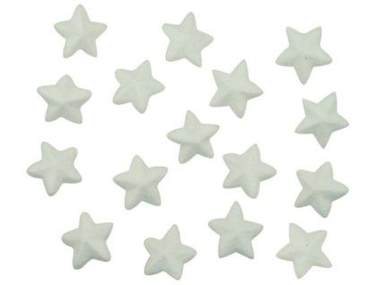 6713 Dílky z polystyrenu hvězdy 3,5cm, 16ks X