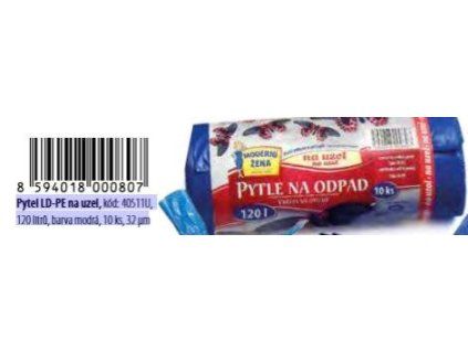 PYTEL NA ODPAD 10KS 70X120 120L NA UZEL 40511U
