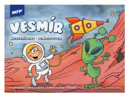5301189 Omalovánky MFP Vesmír