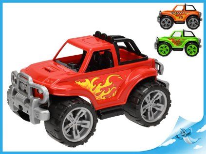 AUTO TERÉNNÍ 35CM  3 BARVY  33300/880044