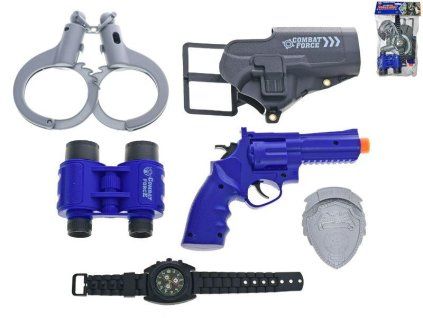 POLICEJNÍ SET S PISTOLÍ A DOPLŇKY 5KS V SÁČKU   75307