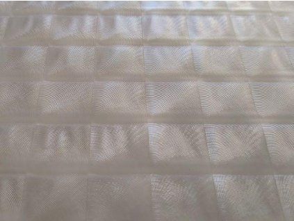 UBRUS KOSTKA PRŮHLEDNÝ 130x110 D106