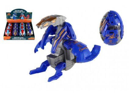 DINOSAURUS/ROBOT SKLÁDACÍ VEJCE 11CM PLAST   861649