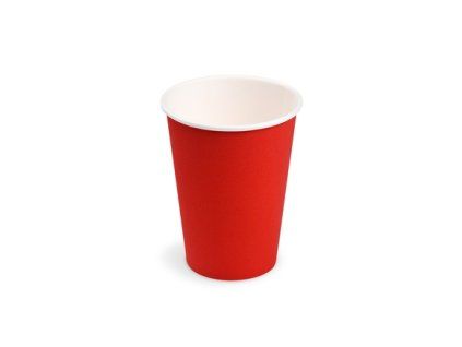 Kelímek papírový 240ml, 10ks, červený, 22.65391