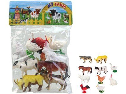 ZVÍŘÁTKA DOMÁCÍ 7-10CM V SÁČKU   26605