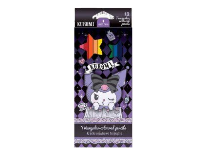 PASTELKY TROJHRANNÉ 12KS KUROMI COLORINO R 13686 PTR