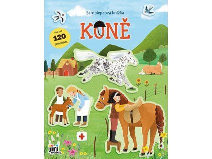 Samolepková knížka Koně 4095-6