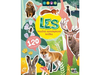 3283-8  Naučná samolepková knížka 6+ Les