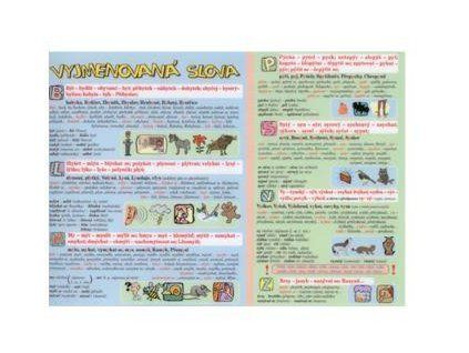 TABULKA -VYJMENOVANÁ SLOVA