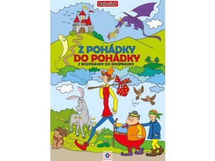 BO787 Omalovánka - A4 - Z Pohádky do pohádky