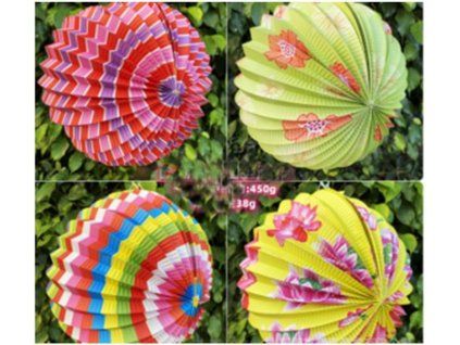 F-25 LAMPION 25CM KOULE MOTIV   IM