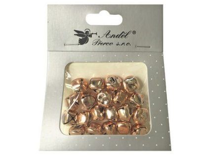ROLNIČKY MĚDĚNÉ 1,5CM 20KS 2078