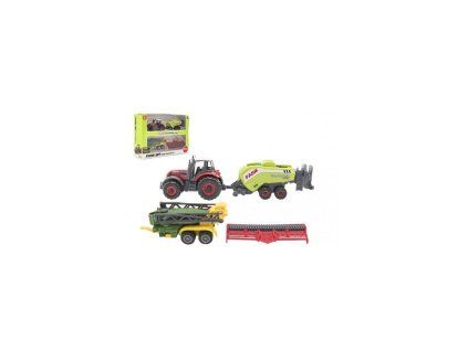 SADA FARMA TRAKTOR S PŘÍSLUŠENSTVÍM KOV/PLAST   311883