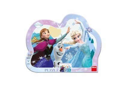 DINO PUZZLE DESKOVÉ 25 DÍLŮ ANNA A ELZA TANČÍ  311527