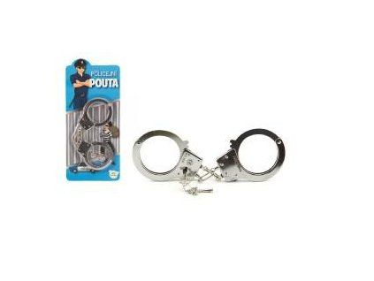 POUTA KOV POLICEJNÍ 17CM S KLÍČKEM NA KARTĚ  311514