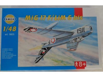SMĚR MODEL LETADLO  MIG 17 F           825