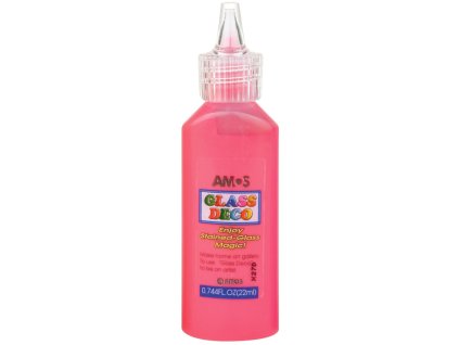 BARVA NA SKLO Č.4 ČERVENÁ 22ML 1502