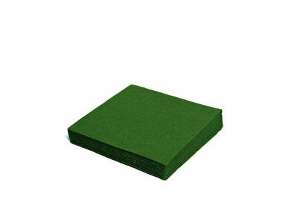 Ubrousky 33x33cm 3vrstvé 20ks tm.zelené 236014, 19.70706