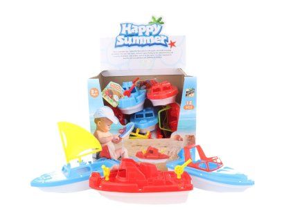 LOĎKA PLAST 28CM MIX   15911