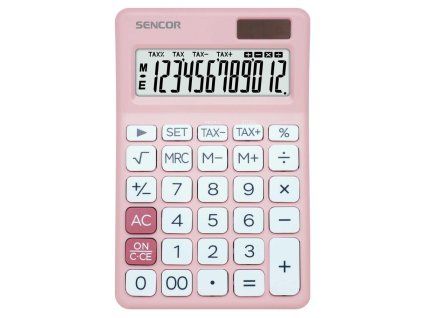 KALKULAČKA SENCOR STOLNÍ SEC 381 TAX PINK SE 28000092
