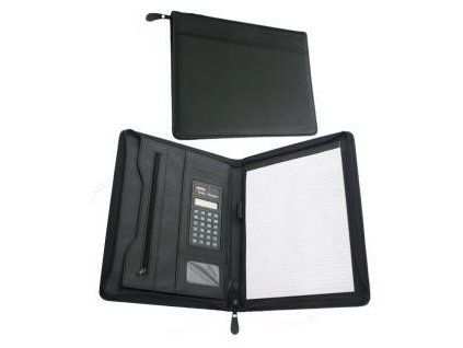 PORTFOLIO S KALKULAČKOU A4 ČERNÉ EAC 1132/80-856
