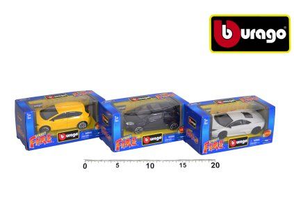 BURAGO 1:43 AUTA KOV MIX 102408