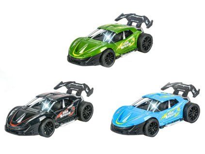 AUTO ZÁVODNÍ 16CM S EFEKTY 3B   031118