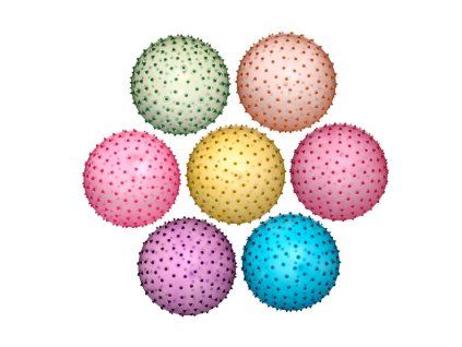 MÍČ 23CM JEŽEK MIX BAREV  AR34456