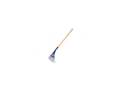 HRÁBĚ KOV/DŘEVO MODRÉ 80CM   34540347