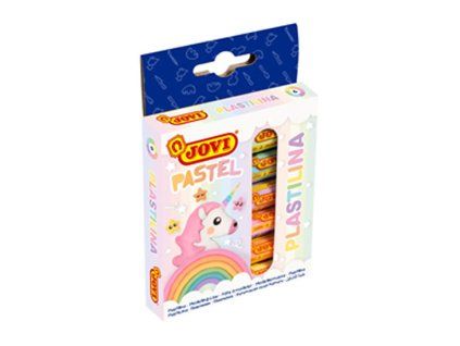PLASTELÍNA 6X15G PASTELOVÉ BARVY 90/6P