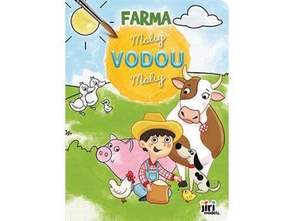 3173-2 Omalovánky maluj vodou Farma