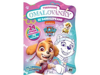 3516-7 TVAROVANÉ OMALOVÁNKY TLAPKOVÁ PATROLA