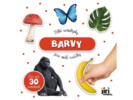 3780-2 VELKÉ SAMOLEPKY PRO MALÉ RUČIČKY BARVY
